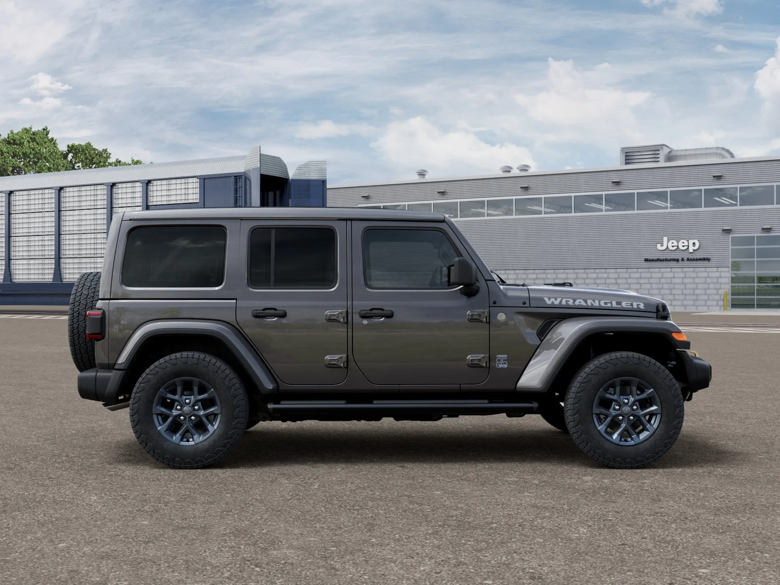 New 2026 Granite Crystal Metallic Clear-Coat Exterior Paint Jeep 85th Anniversary image 29