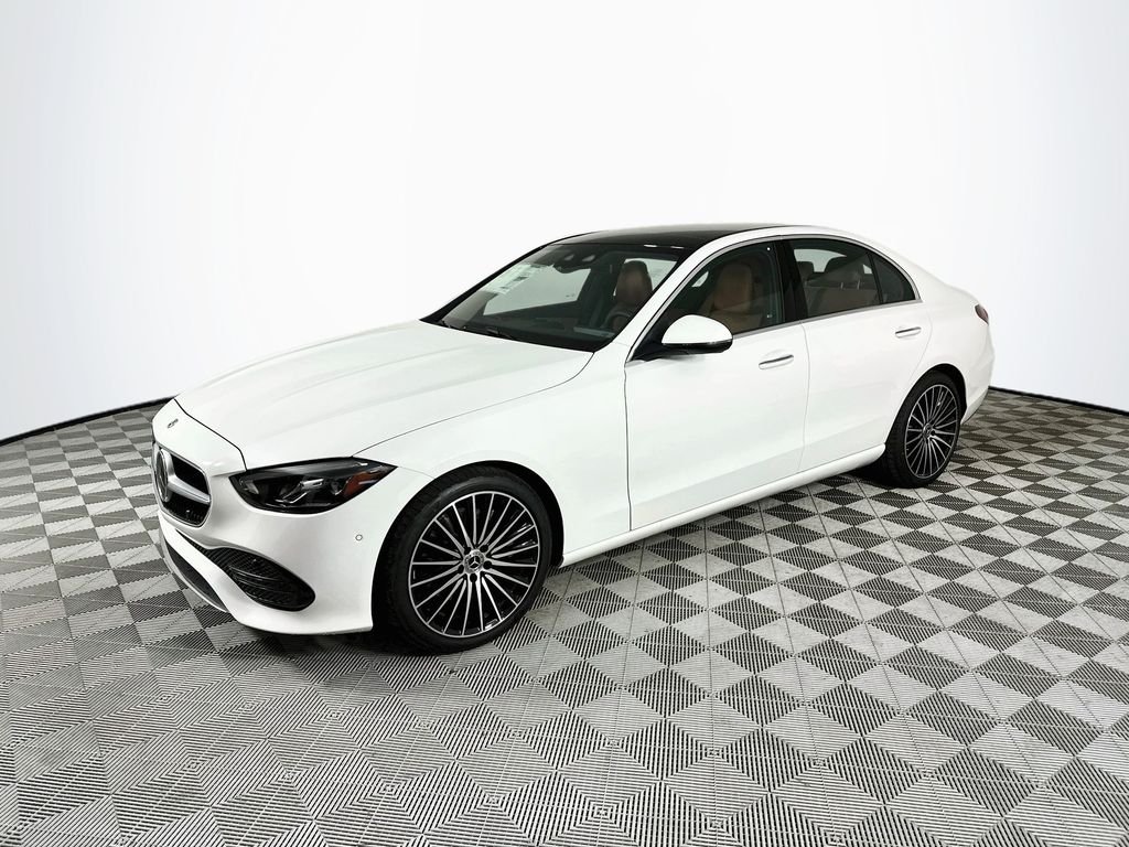 New 2026 Polar White Mercedes-Benz C 300 image 3