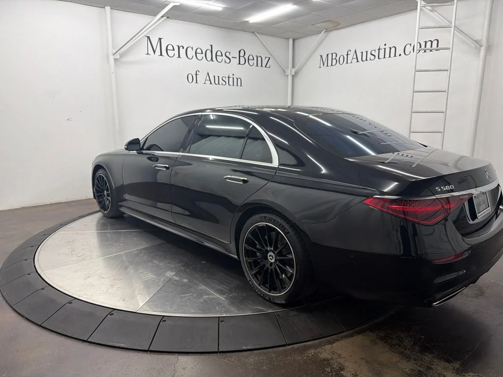 Certified Used 2022 Black Mercedes-Benz S 580 image 5