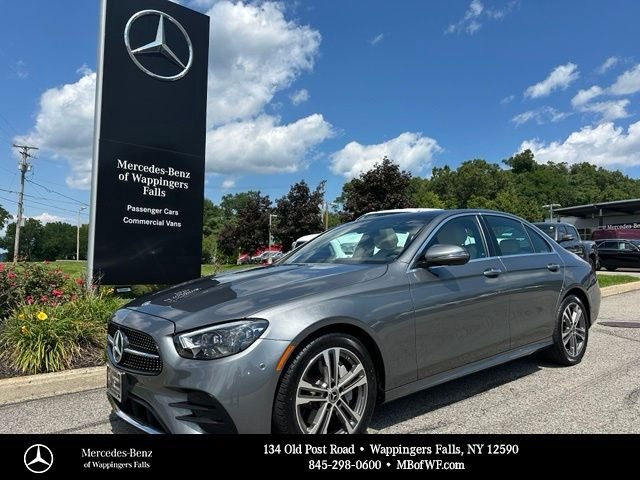 Certified Used 2023 Silver Mercedes-Benz E 350 image 1