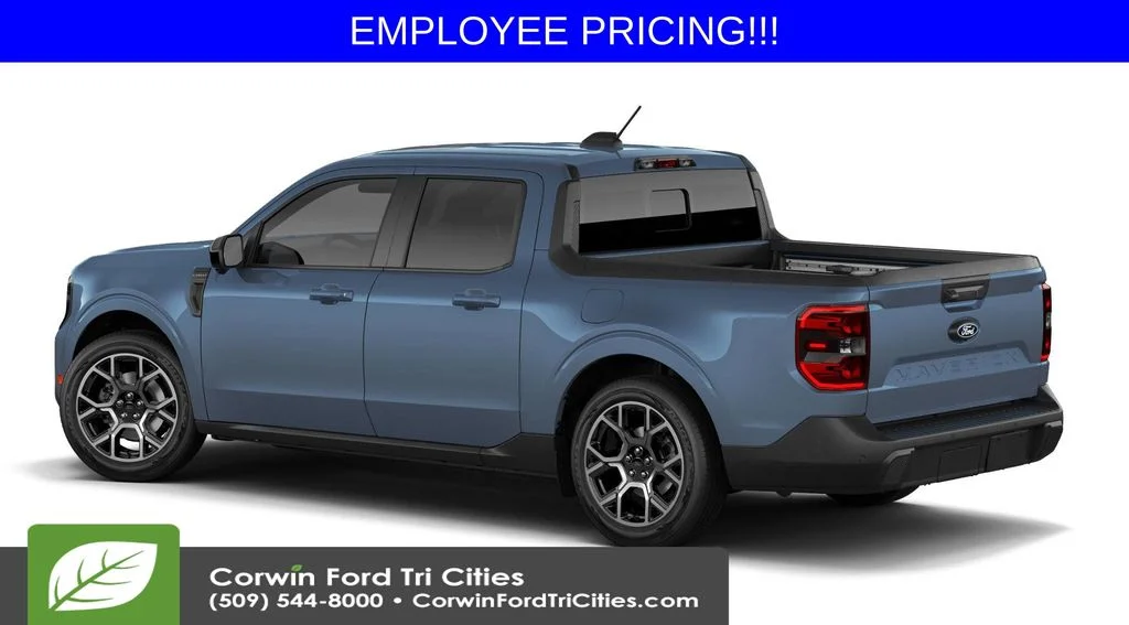 New 2026 Azure Gray Metallic Tri-Coat Ford Lariat image 2