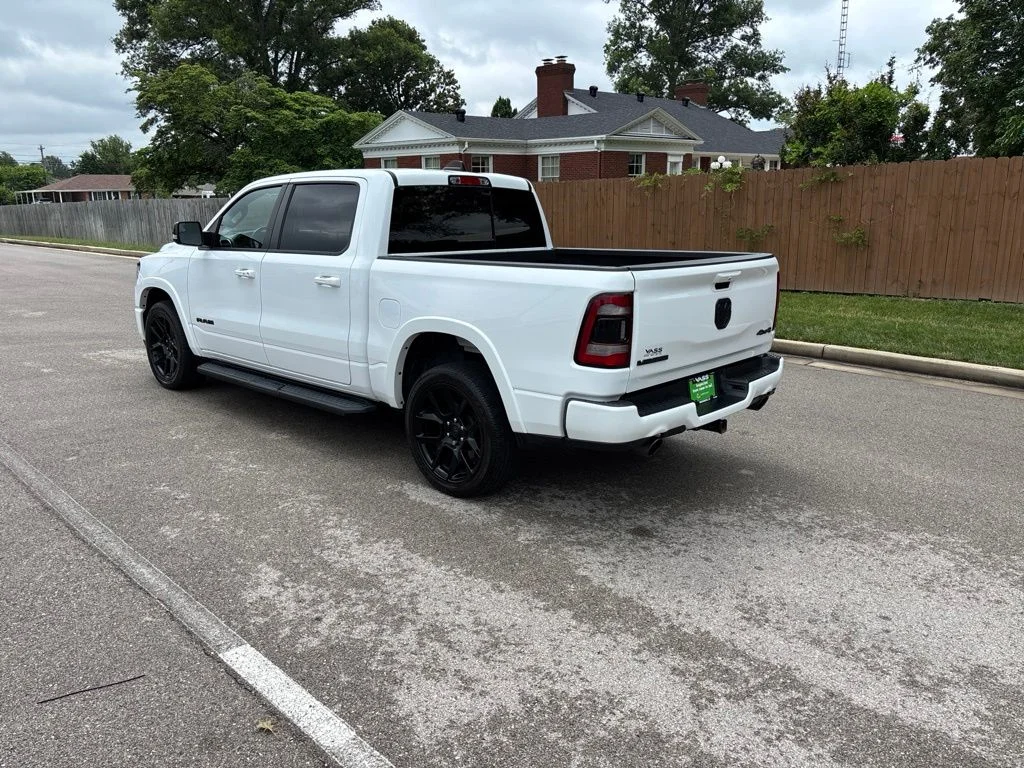 Used 2022 Bright White Clearcoat Ram Laramie image 3