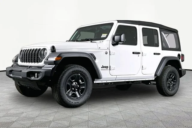 New 2026 White Jeep Sport image 1