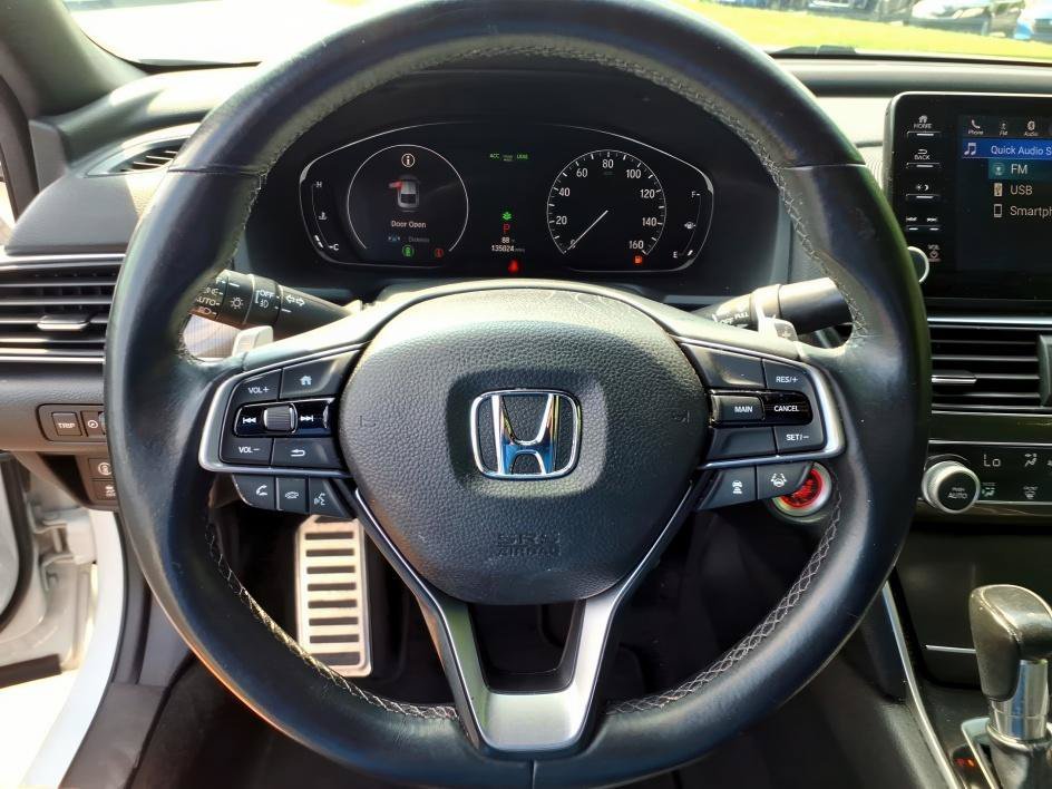 Used 2018 Platinum White Honda Sport 1.5T image 22