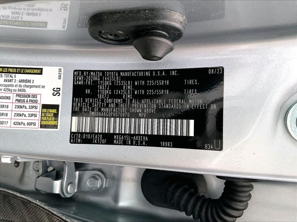 Used 2023 Silver Toyota XLE image 35