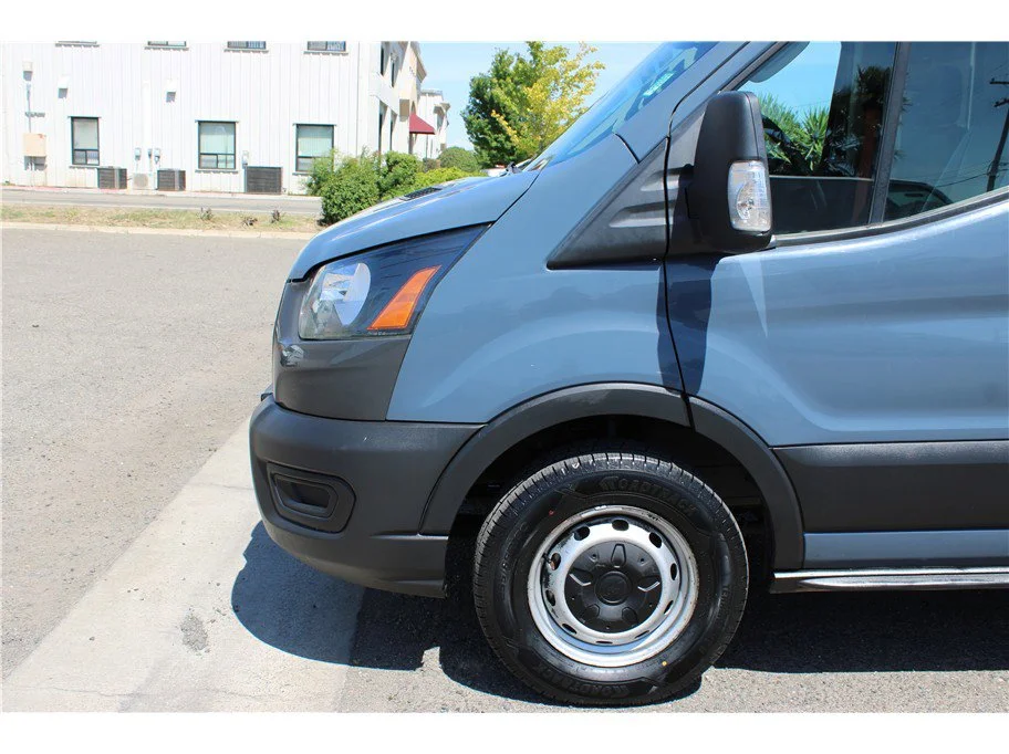 Used 2020 Gray Ford Extended Length High Roof Van 3D image 9
