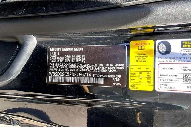 Used 2013 Black BMW Base image 32