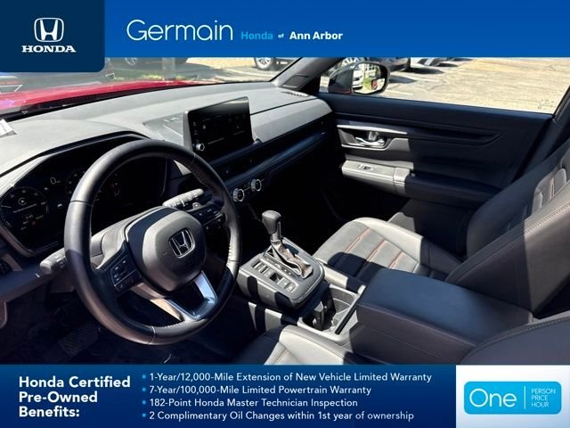 Certified Used 2026 Radiant Red Metallic Honda AWD Sport-L Hybrid image 17