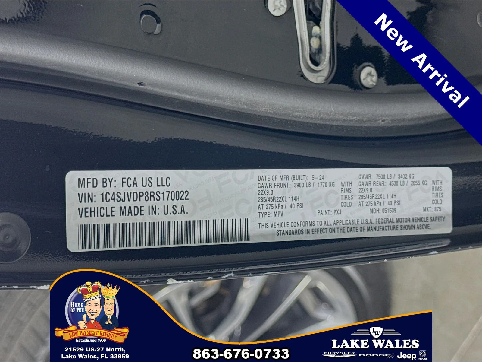 Certified Used 2024 Black Jeep Series III image 37