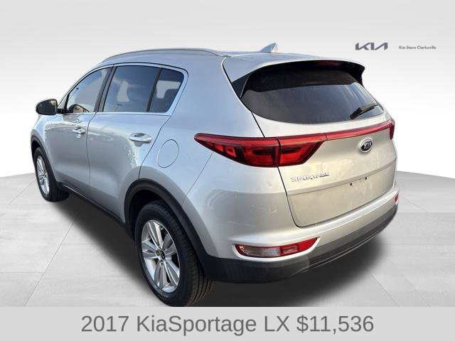 Used 2017 Sparkling Silver Kia LX image 6