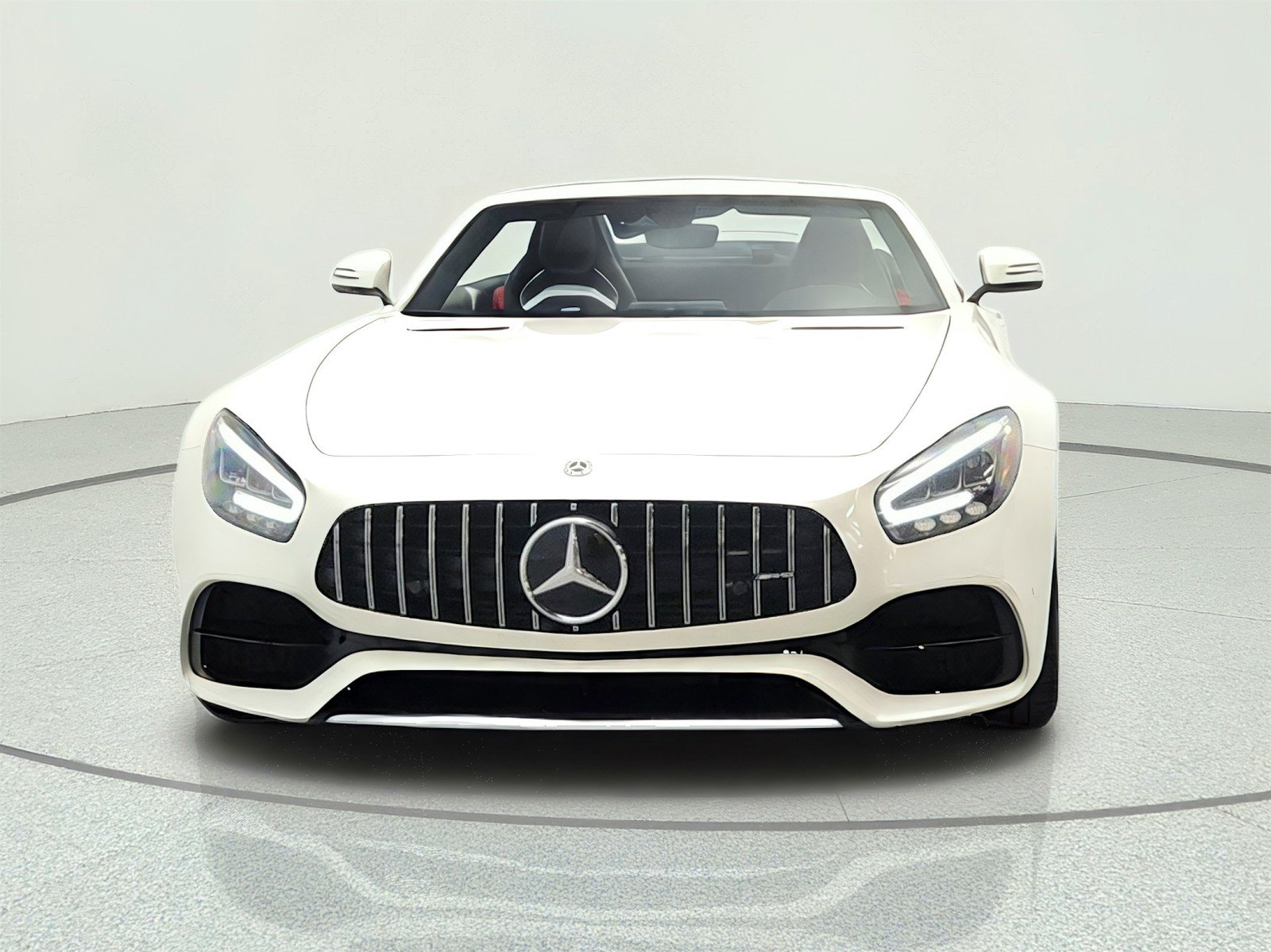 Certified Used 2021 designo Diamond White Mercedes-Benz AMG® GT Roadster image 2