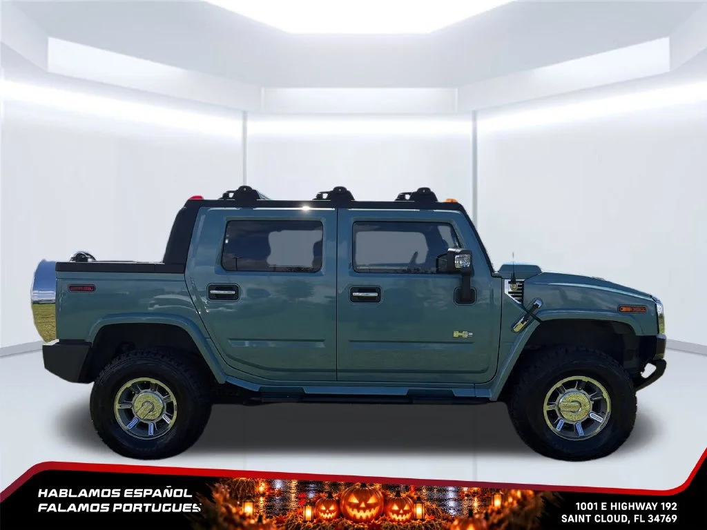 Used 2007 Glacier Blue Metallic HUMMER SUT image 6