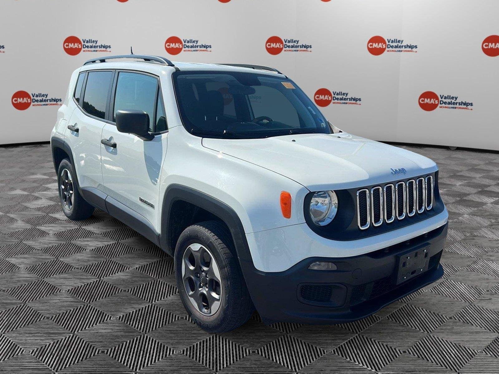 Used 2018 Alpine White Jeep Sport image 6
