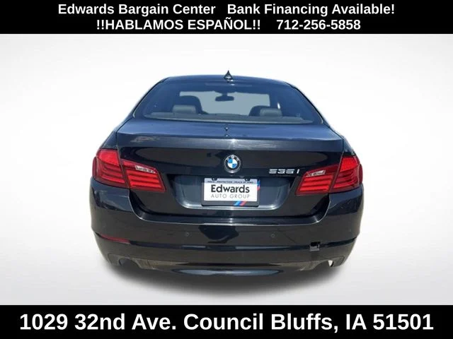 Used 2012 Black BMW 535i xDrive image 6