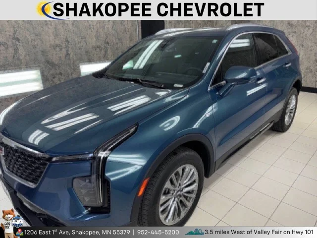 Tycoon ボンゴ メタリックブルー Pre-Owned 2024 Cadillac XT4 Premium Luxury SUV in Shakopee