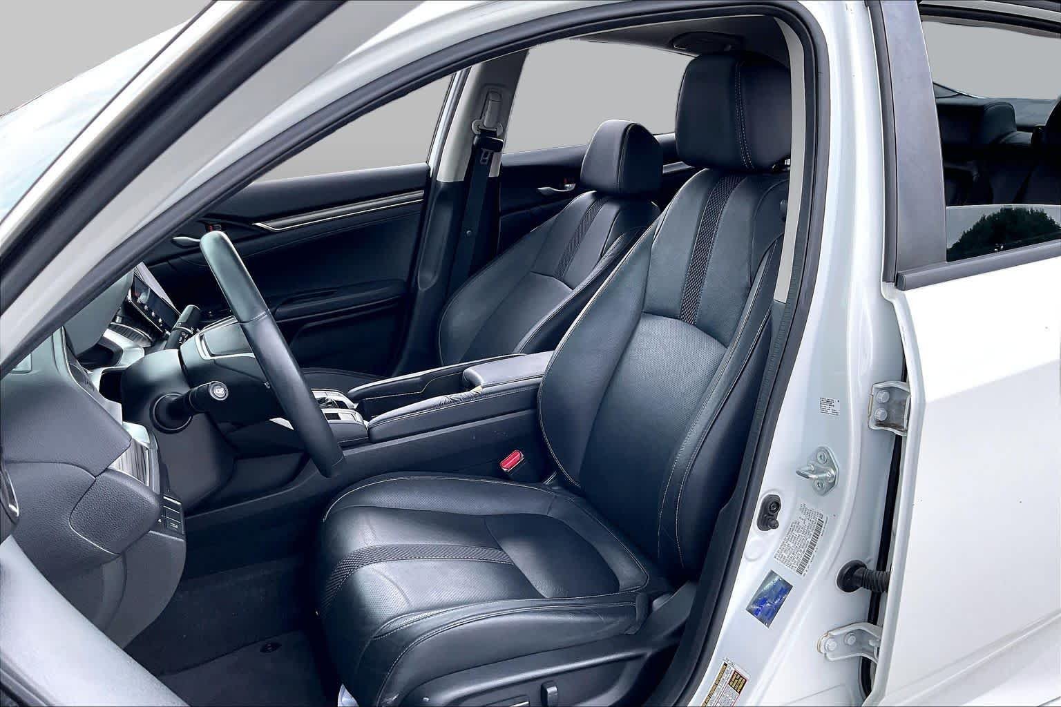 Used 2021 Platinum White Pearl Honda EX-L image 8