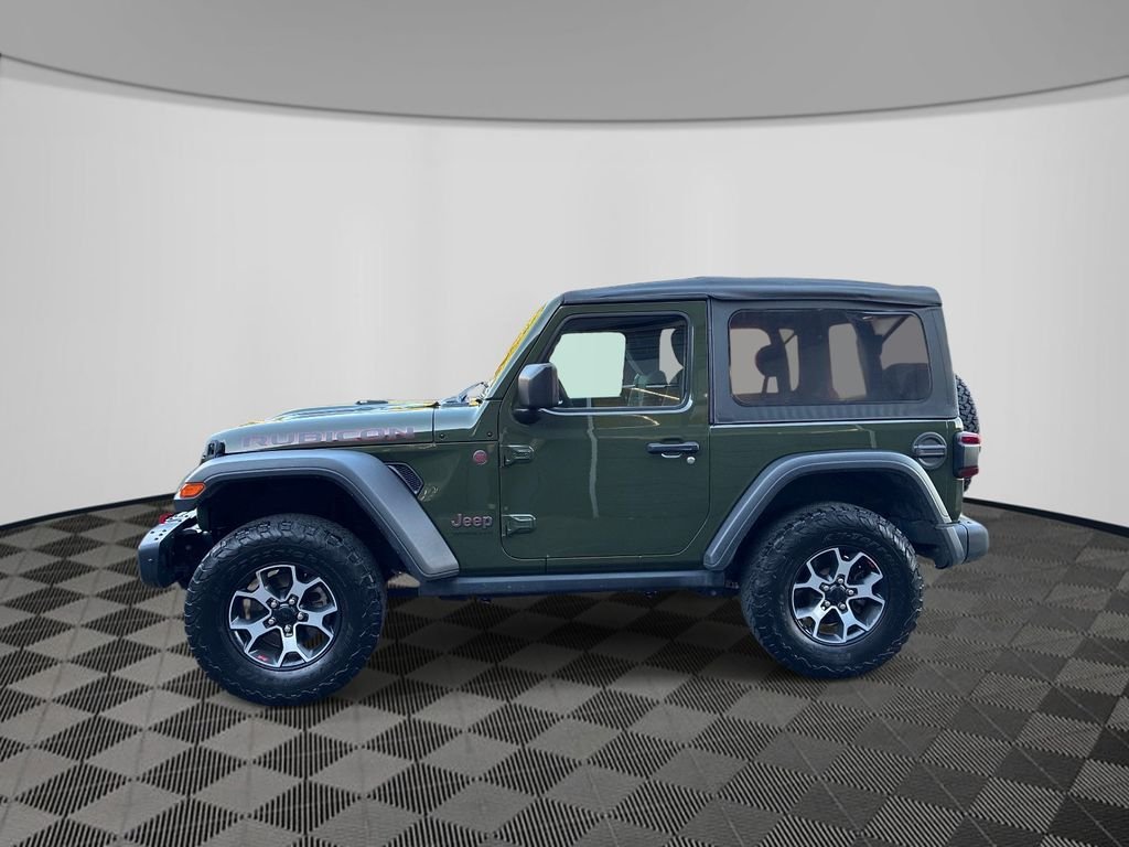 Used 2021 Green Jeep Rubicon image 4