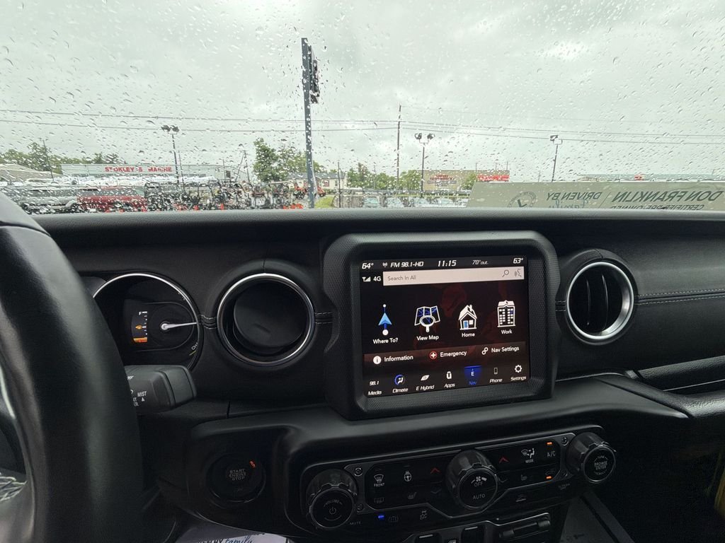 Used 2023 Yellow Jeep Sahara 4xe image 16