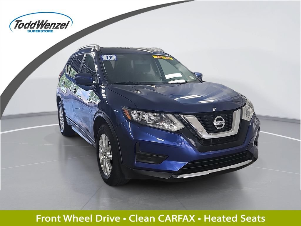 Used 2017 Blue Nissan SV image 1