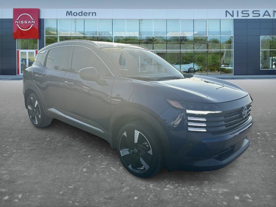 Certified Used 2025 Deep Blue Pearl/Gun Metallic Nissan SR image 3