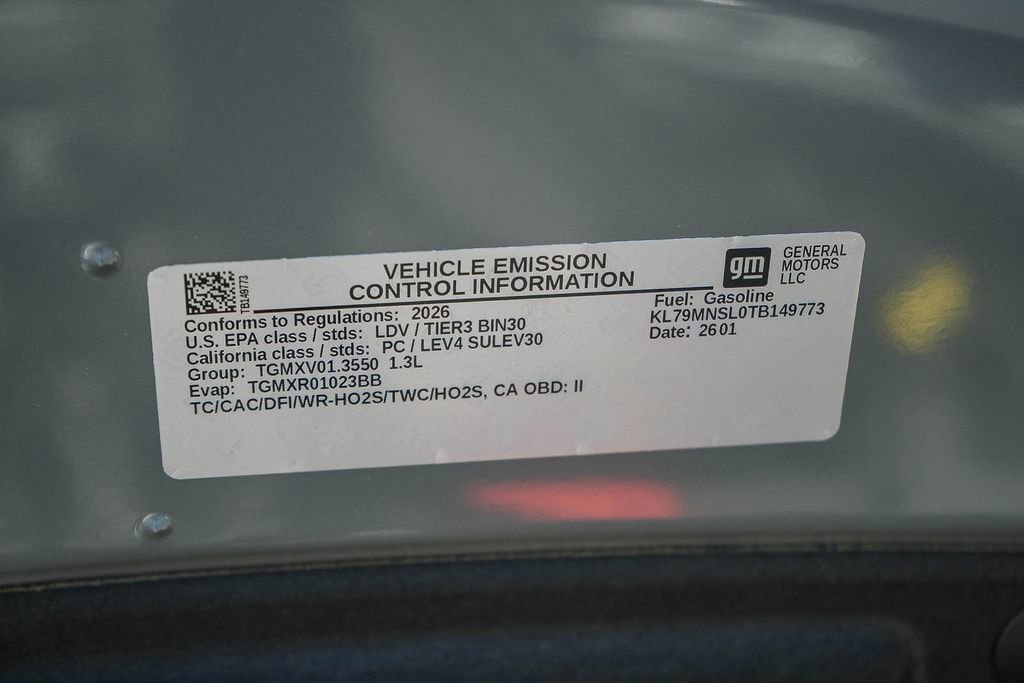 New 2026 Sterling Gray Metallic Chevrolet LS image 24