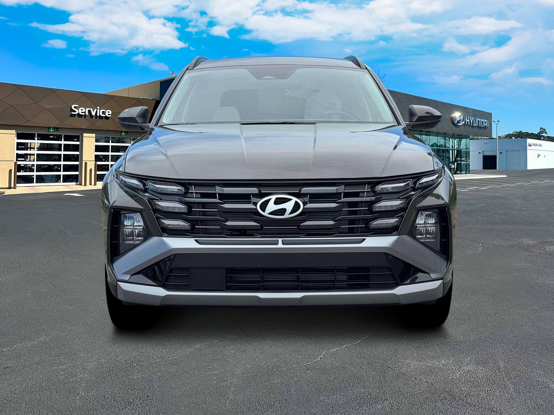 New 2026 Green Hyundai SEL AWD image 12