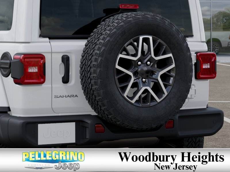 New 2027 Bright White Clear-Coat Paint Jeep Sahara image 13