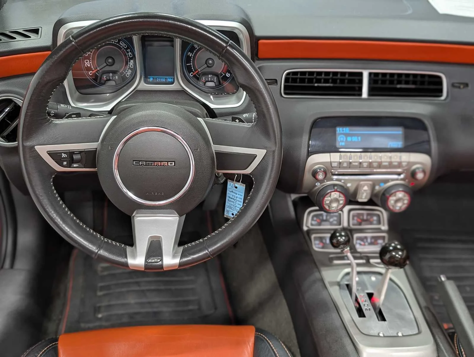 Used 2011 Inferno Orange Metallic Chevrolet 1SS image 6
