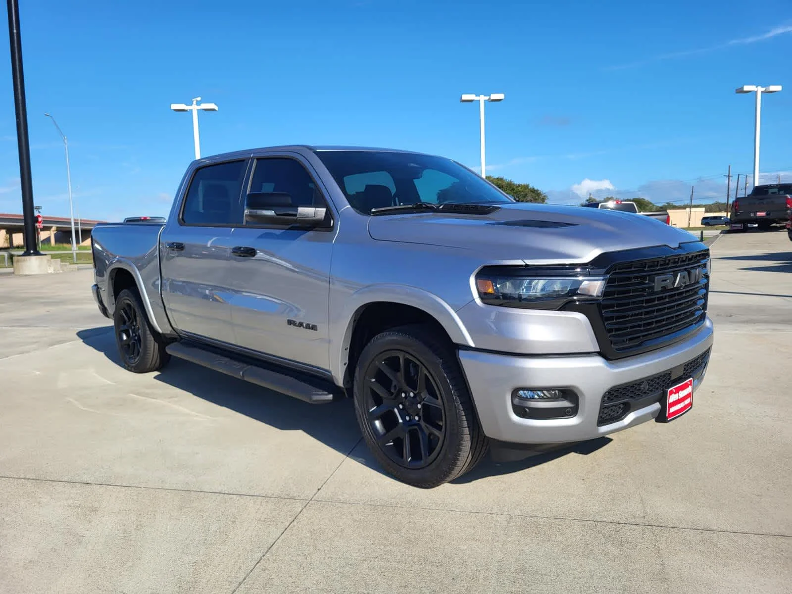 New 2026 Billet Silver Metallic Clear-Coat Exterior Paint RAM Laramie image 7