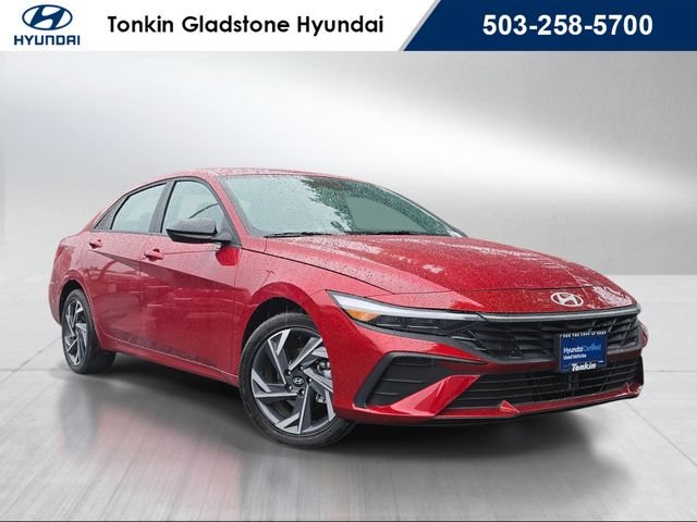 Certified Used 2025 Red Hyundai SEL Sport image 1