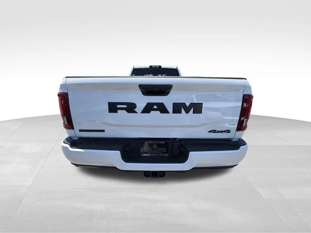 New 2026 Bright White Clear-Coat Exterior Paint RAM Big Horn image 9