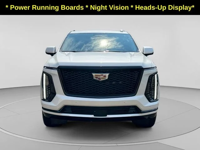 Used 2025 Crystal White Tricoat Cadillac Sport Platinum image 8