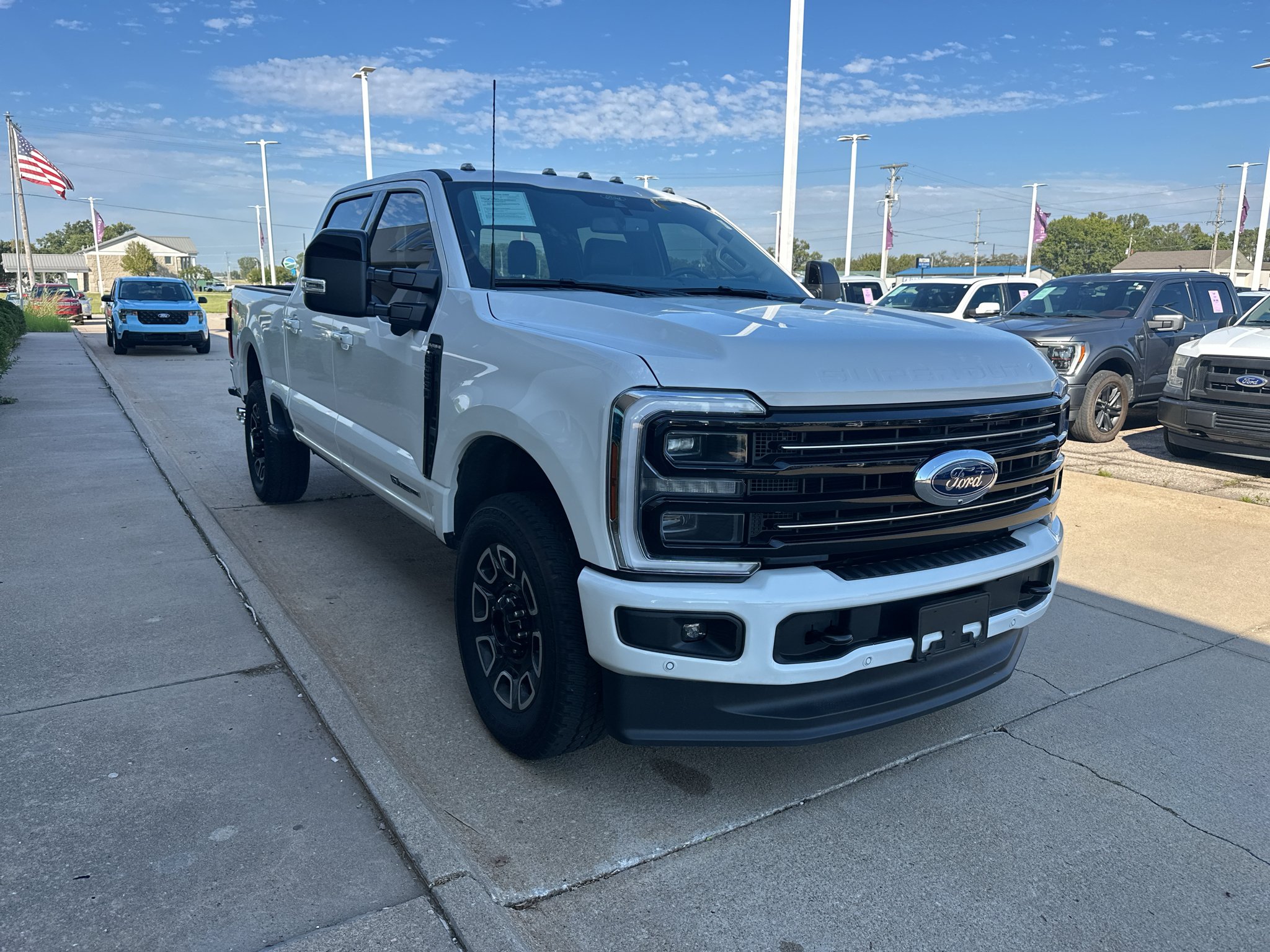 Used 2026 Oxford White Ford PLATINUM image 9