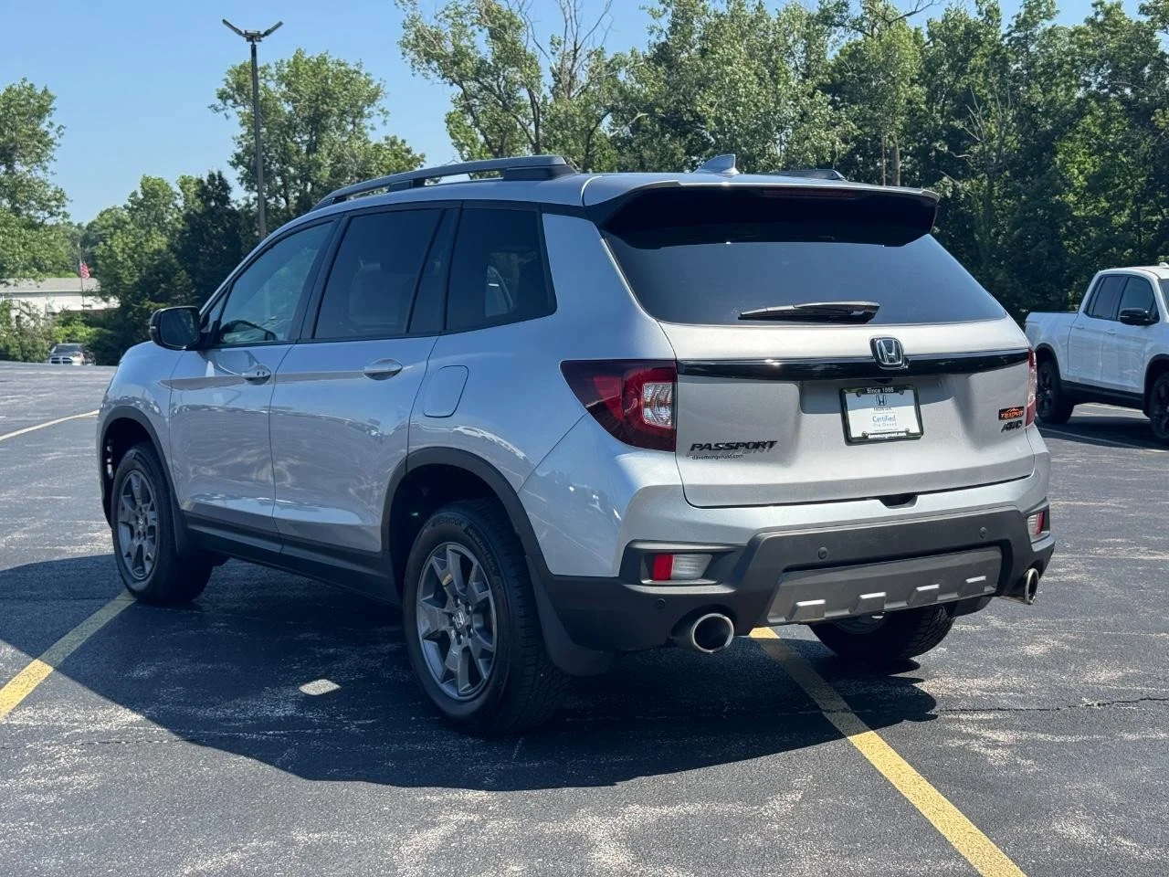 Certified Used 2024 Lunar Silver Metallic Honda AWD TRAILSPORT image 7