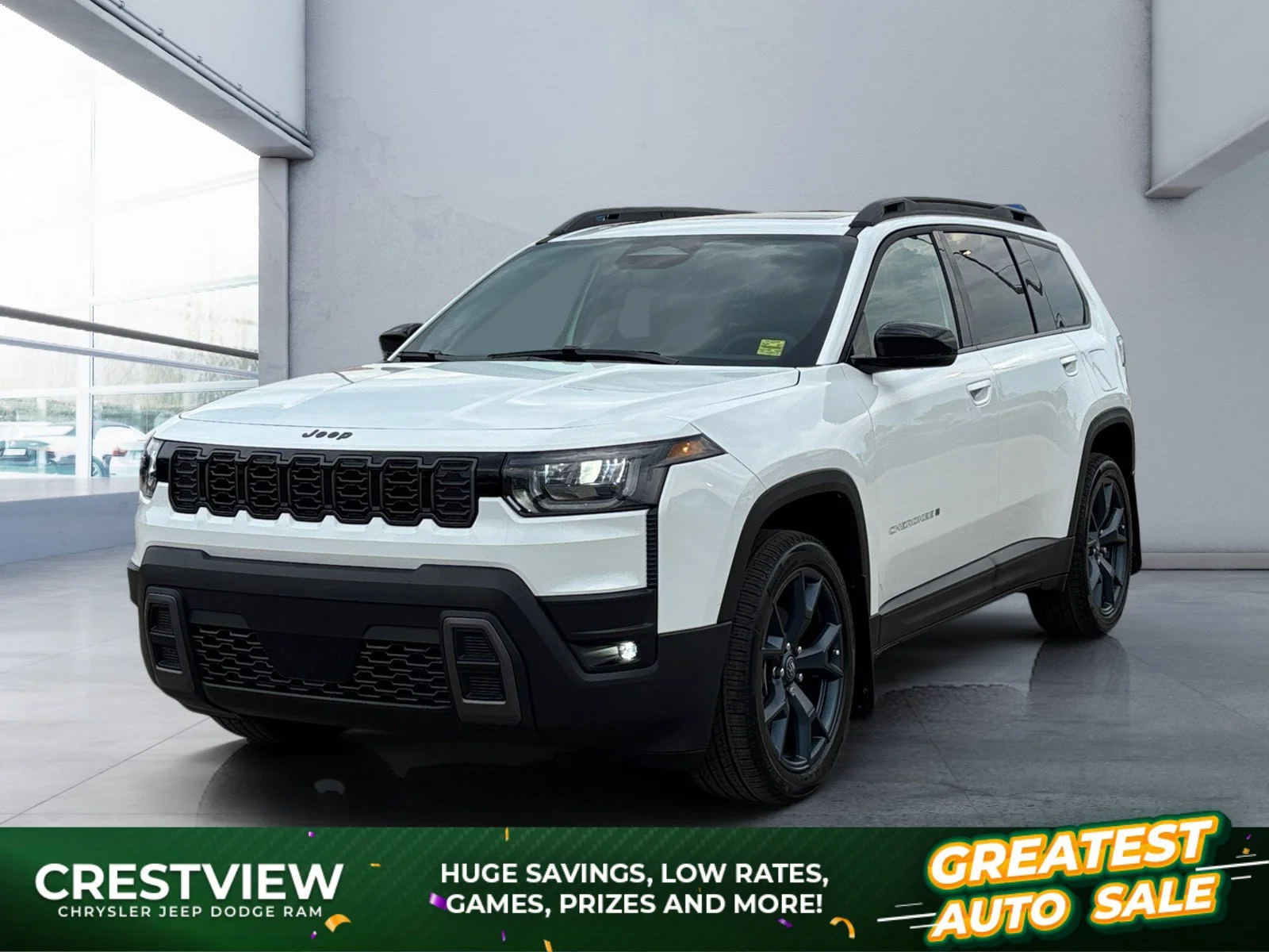 New 2026 Bright White Jeep 85th Anniversary image 1