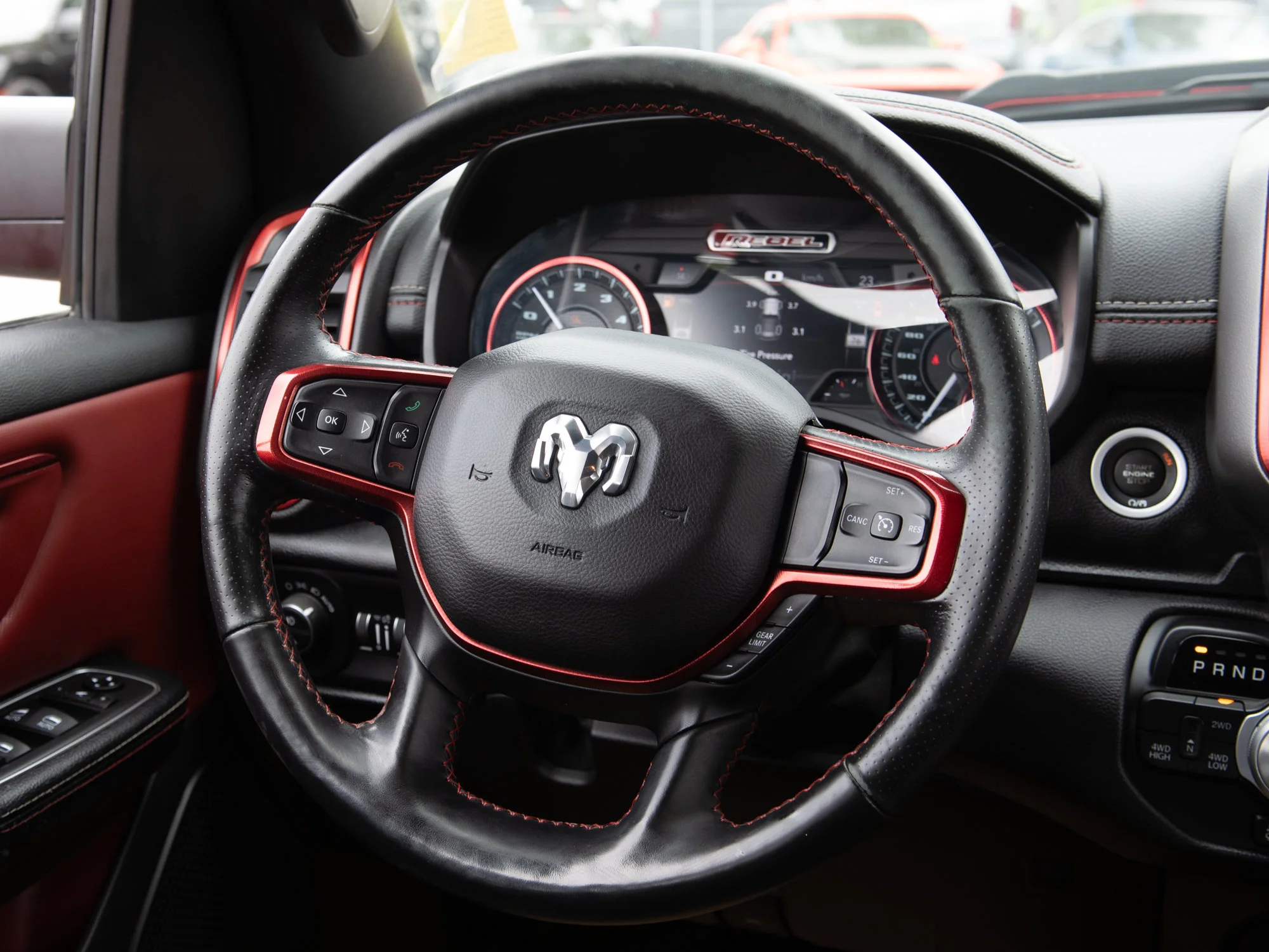 Certified Used 2019 Red RAM Rebel*| 5.7L HEMI V8 | Heated Seats | Heated Steering Wheel | image 6