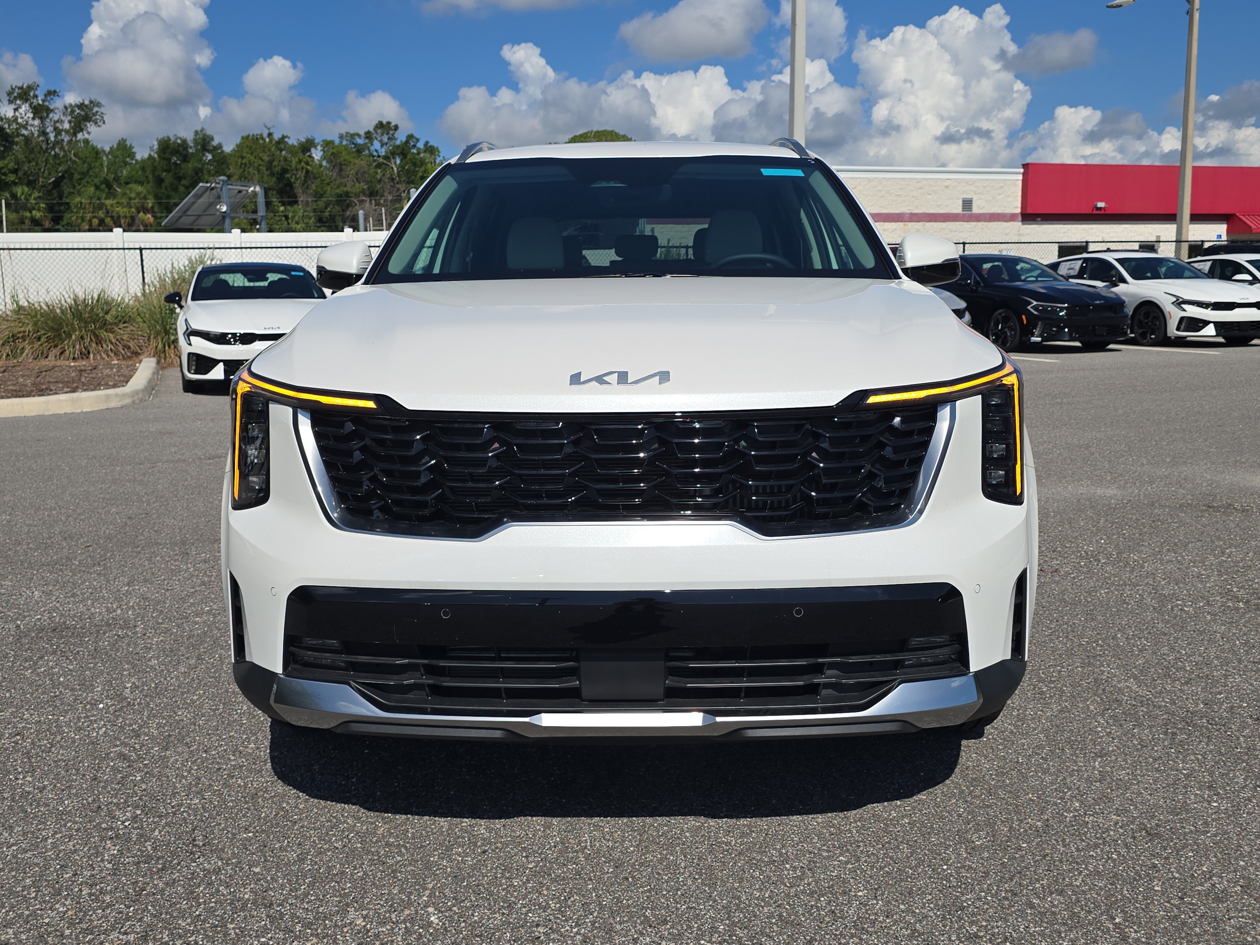 New 2026 Snow White Pearl Kia EX AWD image 3