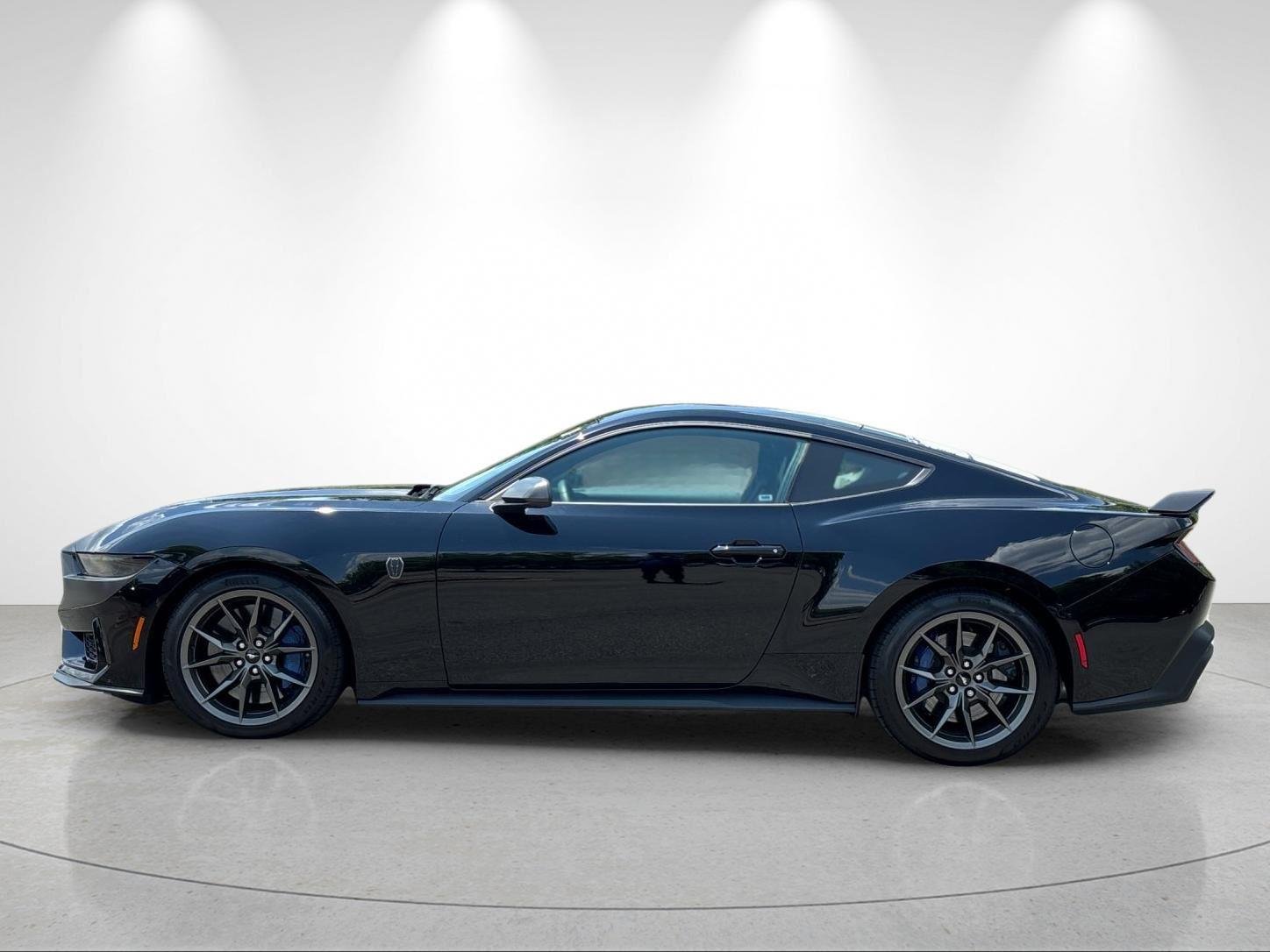 Used 2025 Shadow Black Ford Dark Horse image 2