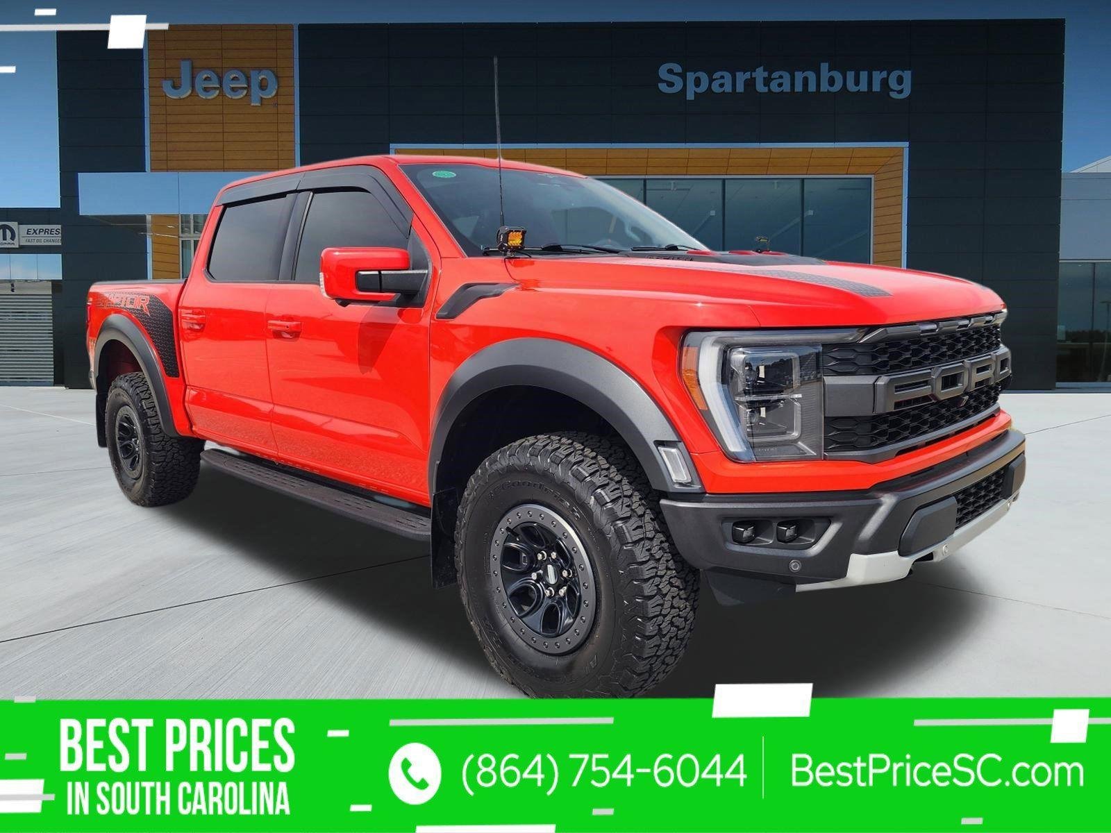 Used 2023 Code Orange Metallic Ford Raptor image 1