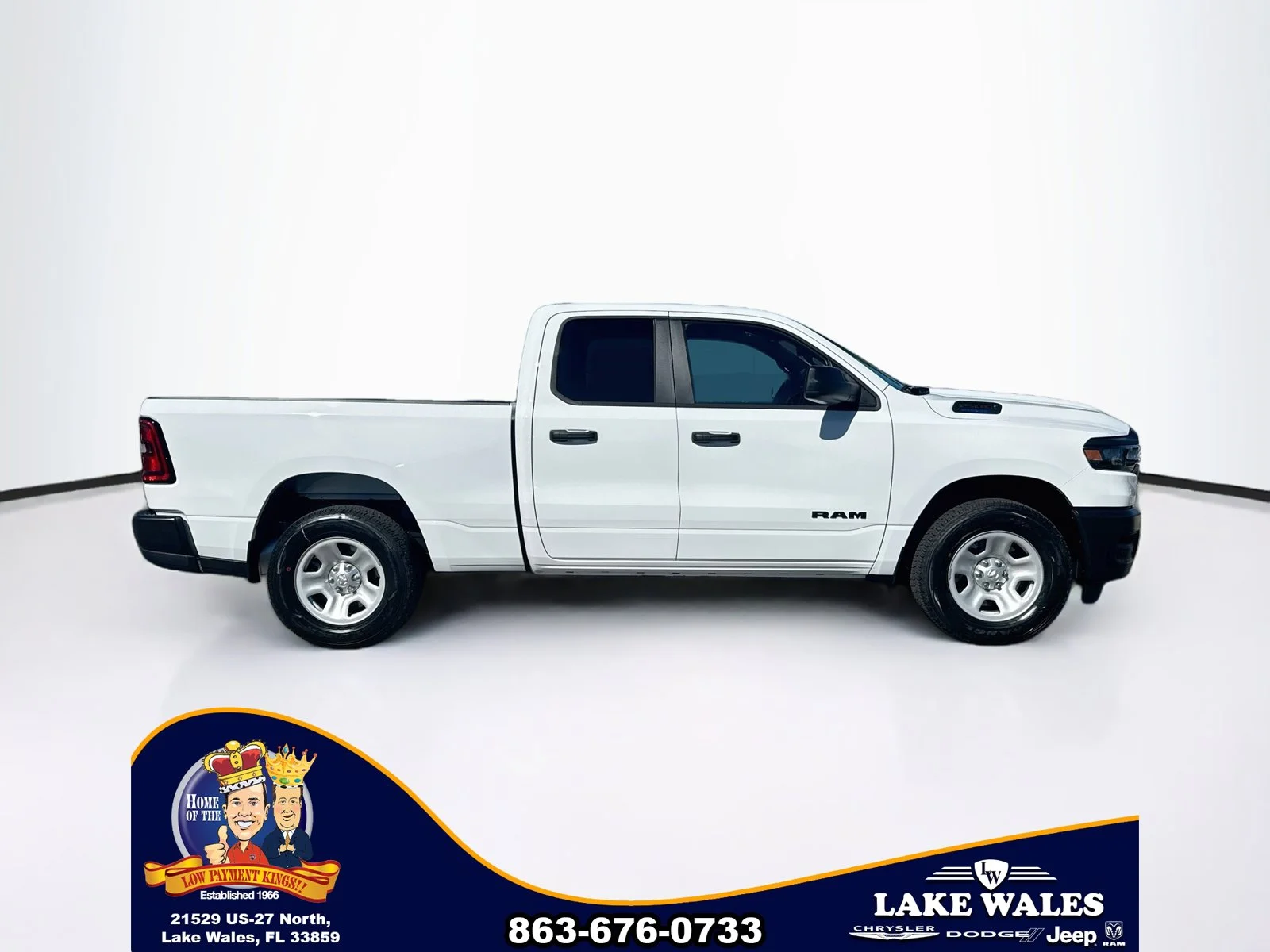 New 2027 Bright White Clear-Coat Exterior Paint RAM TRADESMAN image 7