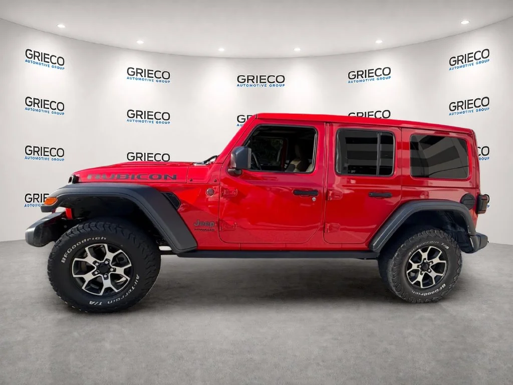 Used 2020 Red Jeep Unlimited Rubicon image 4