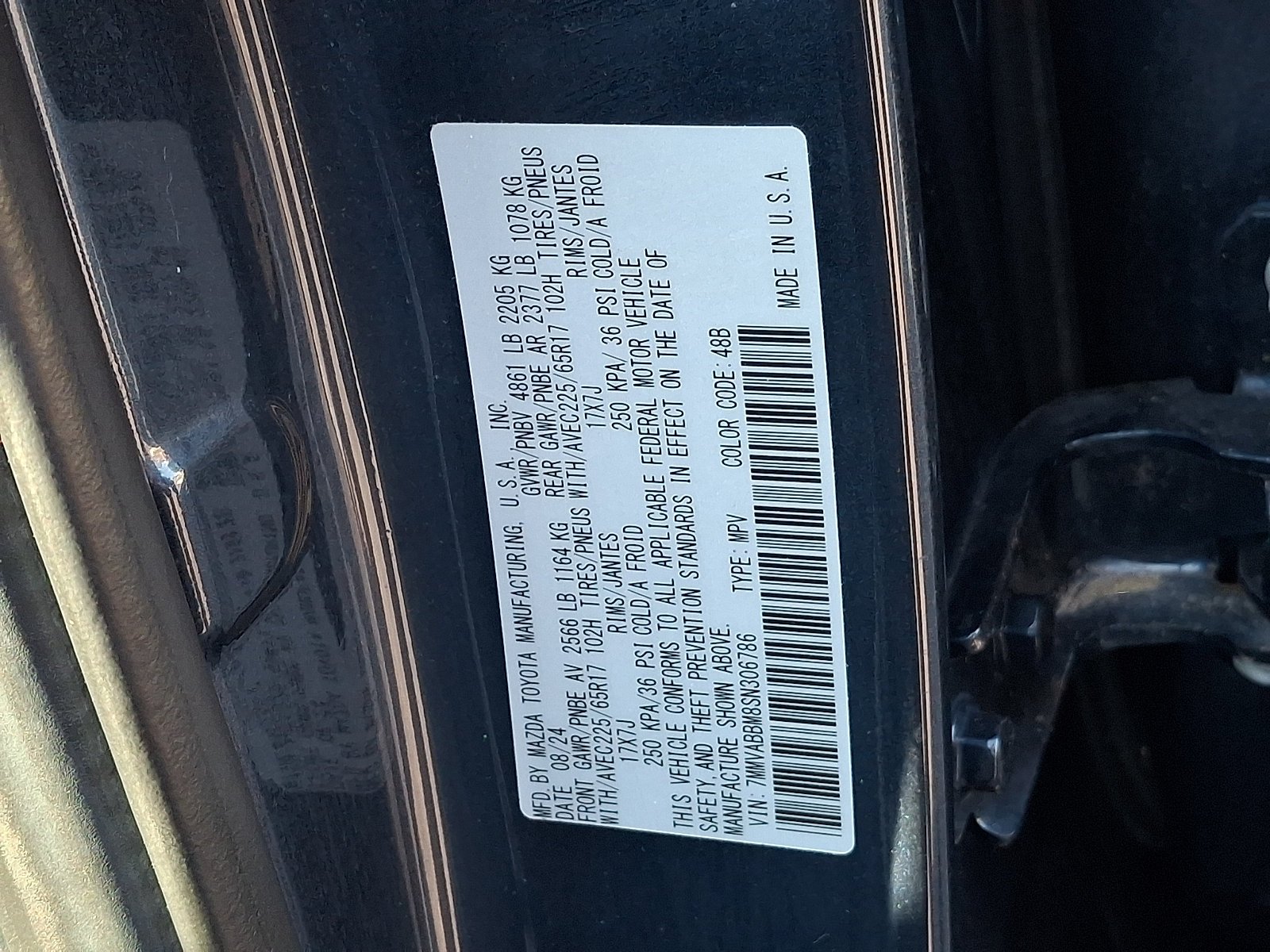 Used 2025 Ingot Blue Metallic Mazda 2.5 S Preferred Package image 26