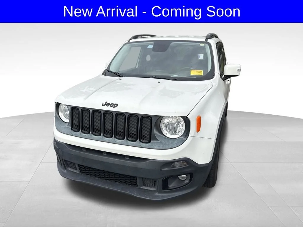 Used 2017 White Jeep Altitude image 2