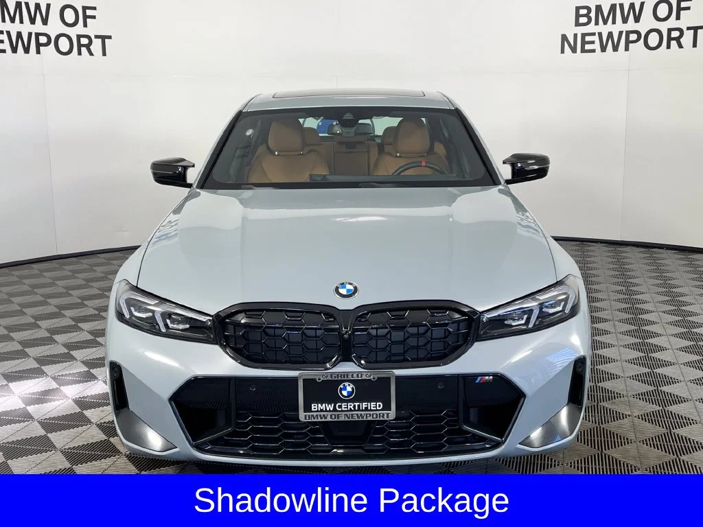 Certified Used 2025 Gray Metallic BMW M340i xDrive image 9