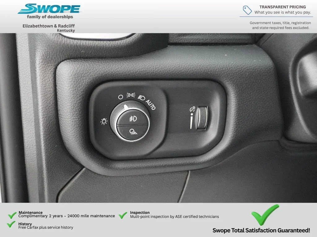 Used 2024 Bright White Clearcoat Ram Big Horn image 13