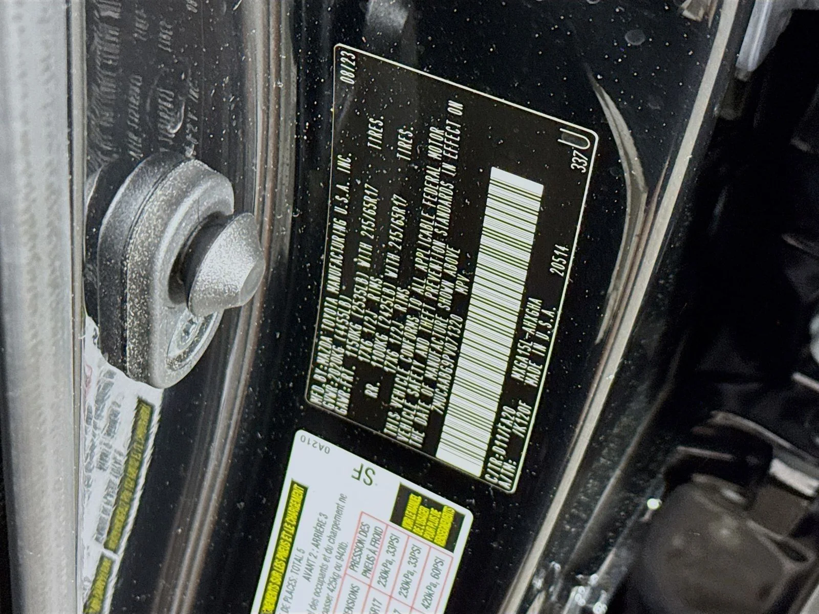 Certified Used 2023 Black Toyota LE image 24