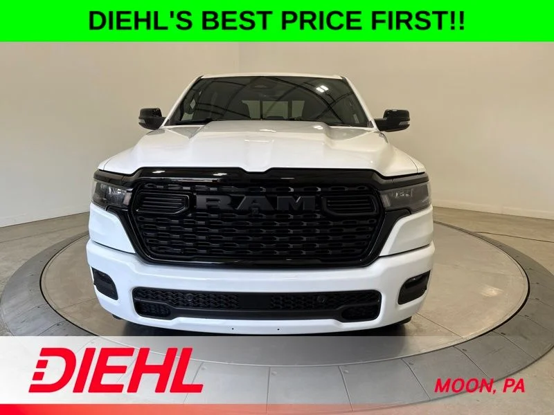 New 2026 Bright White Clear-Coat Exterior Paint RAM Big Horn/Lone Star image 2