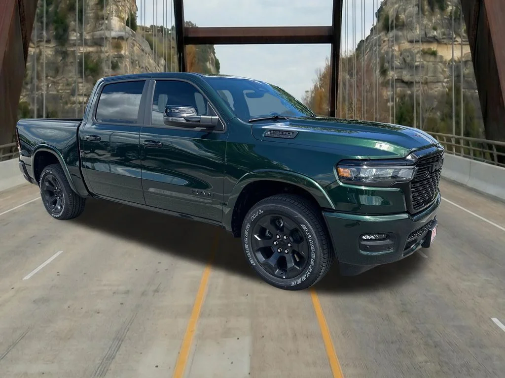 New 2026 Serrano-Green Metallic Exterior Paint RAM Big Horn/Lone Star image 1