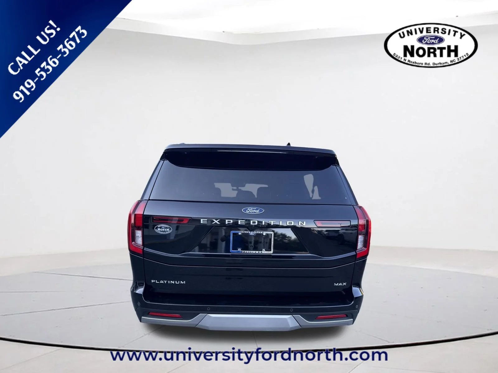 Used 2025 Black Metallic Ford Platinum image 6