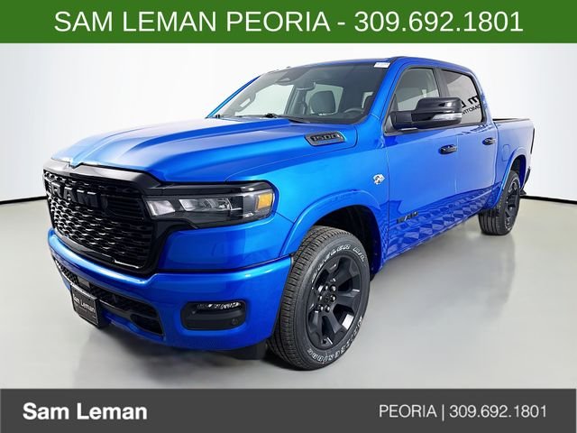 New 2026 Hydro Blue Pearl-Coat Exterior Paint RAM Big Horn/Lone Star image 3